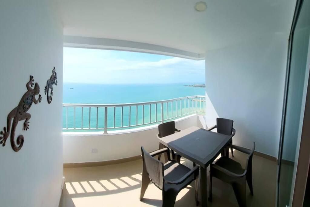 Hermoso Apartamento Vista Al Mar. Edf Palmetto 1 . Cartagena エクステリア 写真