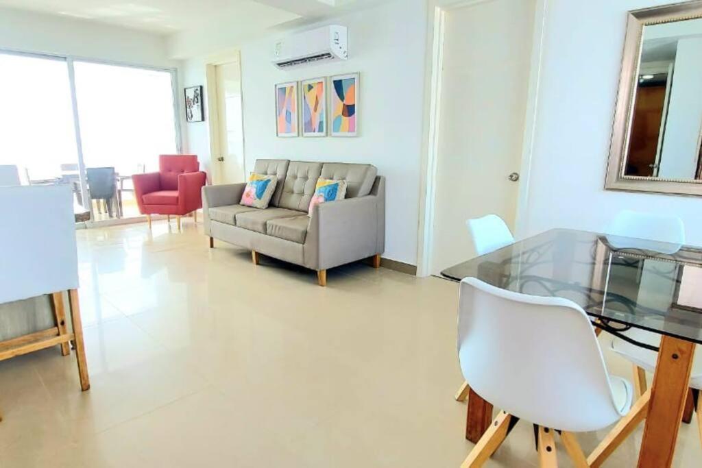 Hermoso Apartamento Vista Al Mar. Edf Palmetto 1 . Cartagena エクステリア 写真